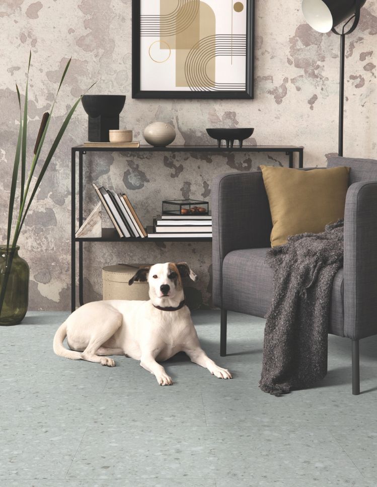 LVT floors in a woodstock living room